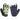 Kids' Gloves with Padded Grippy Palm UV Protection for Bicycle Fishing - Bassdash