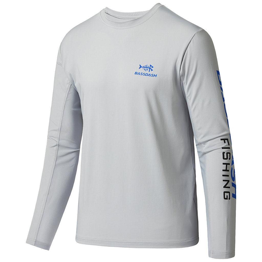 Bassdash UPF 50+ Youth Fishing T Shirt Long Sleeve Performance