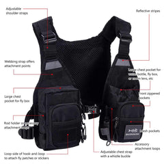 FV08 Ultra Lightweight Fishing Vest for Men Women - Bassdash
