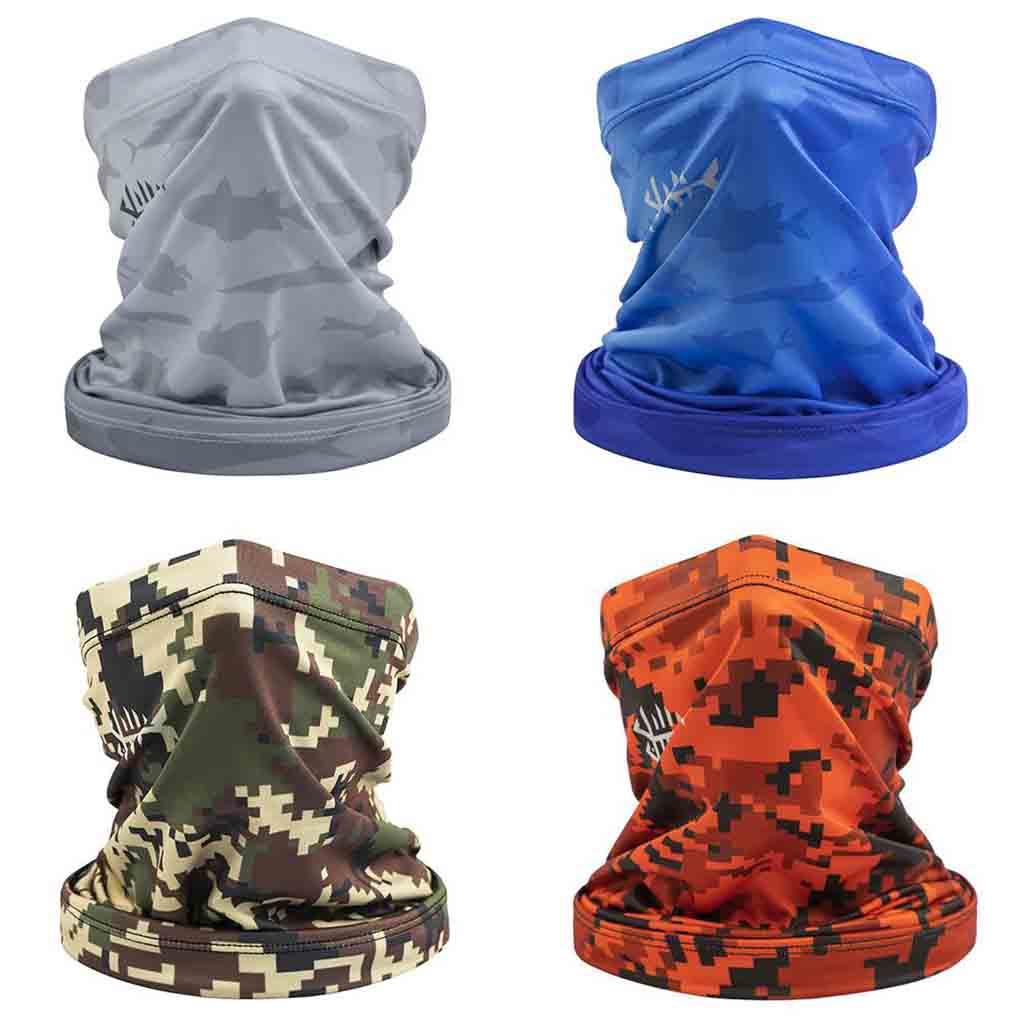 Bassdash UPF 50+ UV Protection Bandanas Multifunctional Neck Gaiter for Fishing Hunting Outdoor Sports, Earth Camo