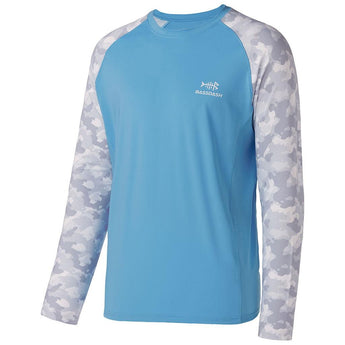 Men's UPF 50+ Camo Long Sleeve Fishing Shirt FS08M - Bassdash