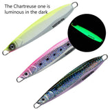 3-Pack STIX Casting Vertical Slow Jigging Lures with Mustad Hooks