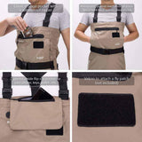 Khaki Convertible Breathable Wader - Stocking Foot - Bassdash