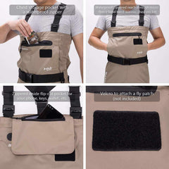 Convertible Breathable fishing Wader - Boot Foot - Bassdash