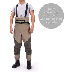 Convertible Breathable fishing Wader - Boot Foot - Bassdash