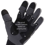 WintePro Water-resistant Fishing Hunting Gloves with Fleece Lining
